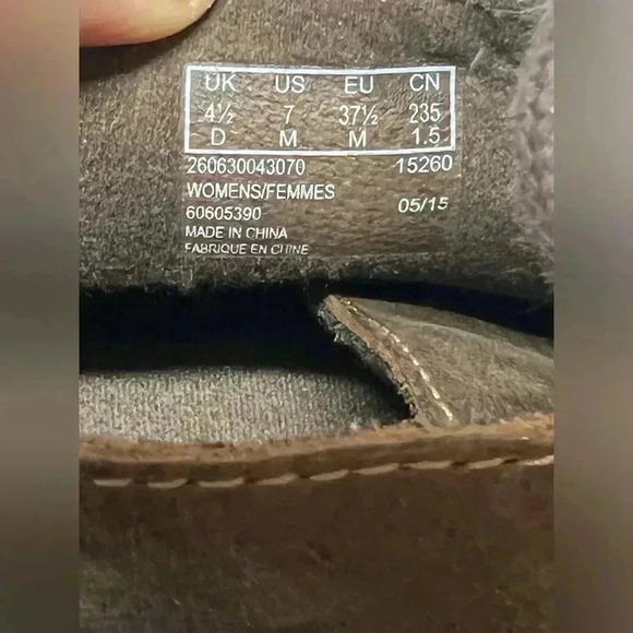 Clarks bendables upper Leather Ankle Boots Womans size 7.0 🤎brown color - Picture 6 of 13